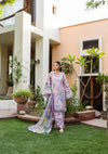 Another front image of beautiful WISTERIA FROM ELAF PRINTS WITH CHIFFON DUPATTA COLLECTION 2025.